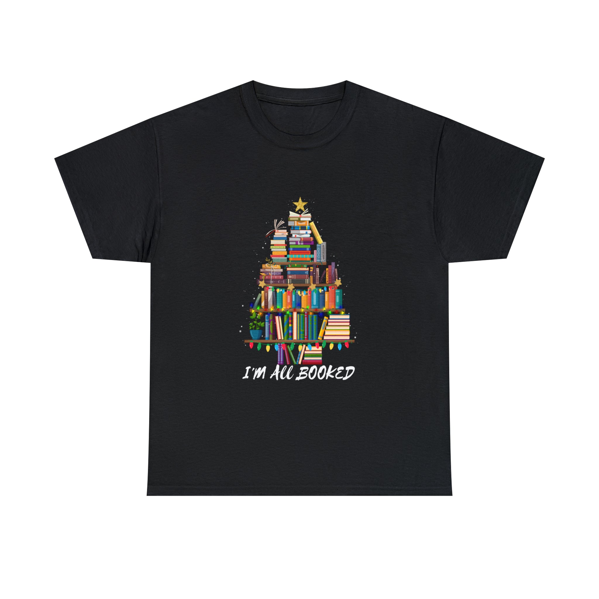 Christmas Book Tree Tshirt