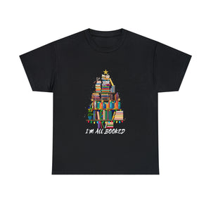 Christmas Book Tree Tshirt